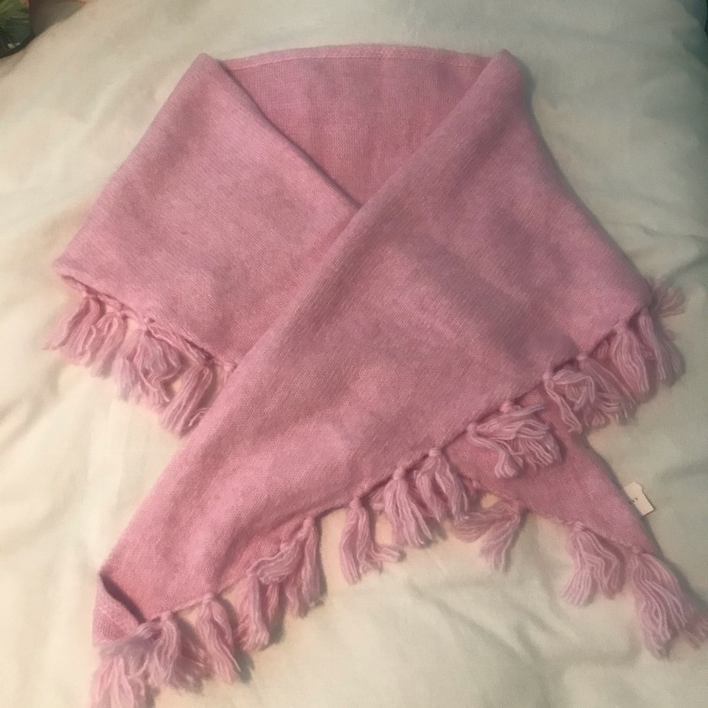 Anthropology Tasseled Wrap Scarf